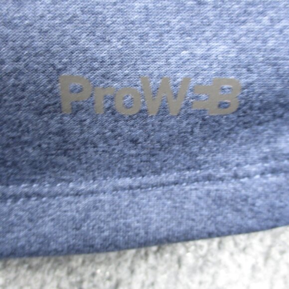 Spyder ProWeb Shirt Mens XL BlueMidweight Base Layer Ski Performance Reflective - Picture 11 of 16